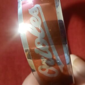 Baltimore Orioles baseball MLB silver cuff bracelet.